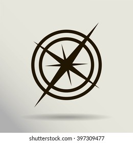 Vector icon of a truck
