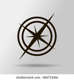 Vector icon of a truck