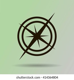 Vector icon of a truck
