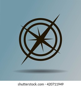 Vector icon of a truck