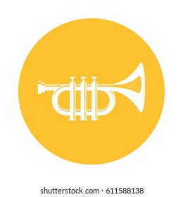 Vector icon trumpet