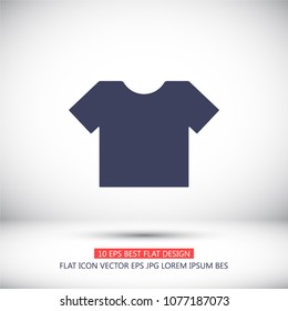 Vector icon T-shirt 10 EPS