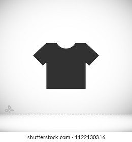 Vector icon T-shirt 10 EPS