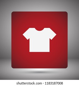 Vector icon T-shirt 10 EPS