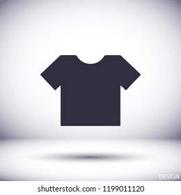 Vector icon T-shirt 10 EPS