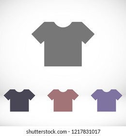 Vector icon T-shirt 10 EPS