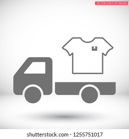 Vector icon T-shirt 10 EPS