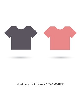 Vector icon T-shirt 10 EPS