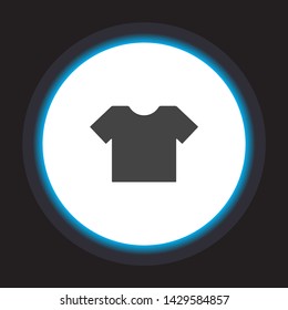 Vector icon T-shirt 10 EPS . Lorem Ipsum Illustration design