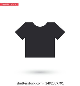 Vector icon T-shirt 10 EPS . Lorem Ipsum Illustration design