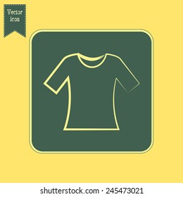 Vector icon T-shirt 