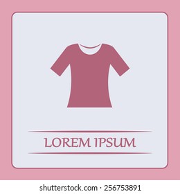 Vector icon T-shirt 