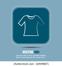 Vector icon T-shirt 