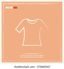 Vector icon T-shirt 