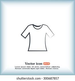 Vector icon T-shirt 