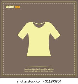 Vector icon T-shirt 