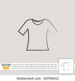 Vector icon T-shirt 