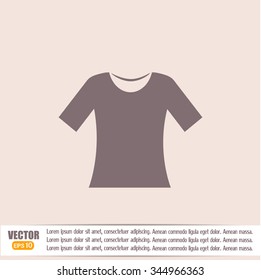 Vector icon T-shirt 