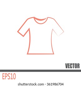 Vector icon T-shirt 