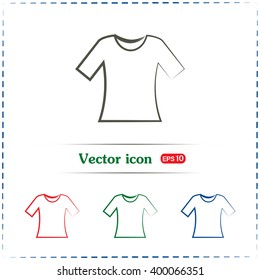 Vector icon T-shirt 
