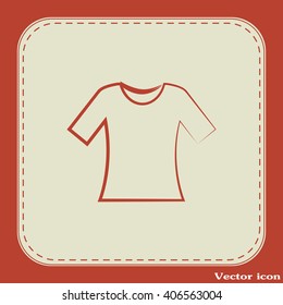 Vector icon T-shirt 