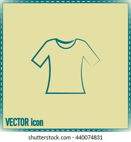 Vector icon T-shirt 