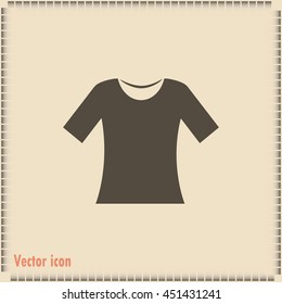 Vector icon T-shirt 
