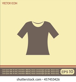 Vector icon T-shirt 