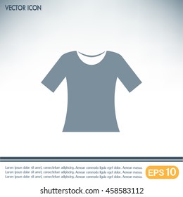 Vector icon T-shirt 