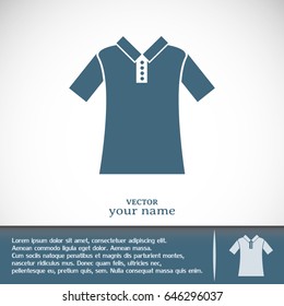 Vector icon T-shirt 