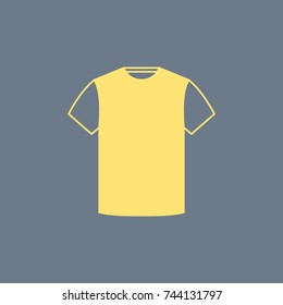 Vector icon of T-Shirt. Eps-10.