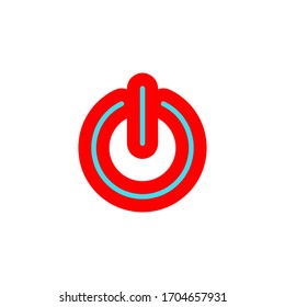 
vector icon turn off for eps 10
