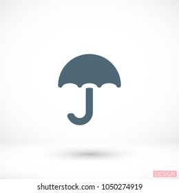 Vector icon umbrella 10 EPS