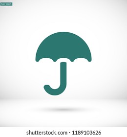 Vector icon umbrella 10 EPS
