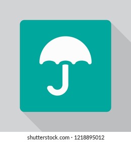 Vector icon umbrella 10 EPS