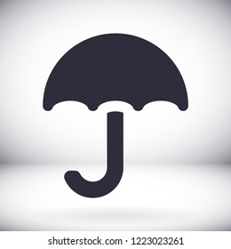 Vector icon umbrella 10 EPS