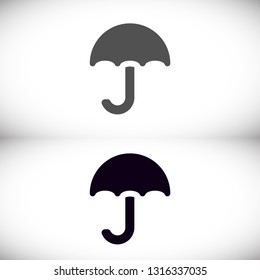 Vector icon umbrella 10 EPS
