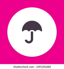 Vector icon umbrella 10 EPS . Lorem Ipsum Illustration design
