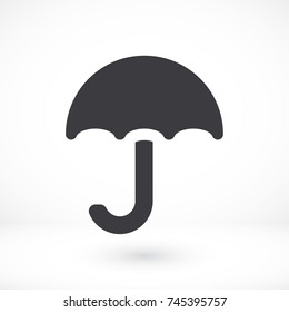 Vector icon umbrella 10 EPS