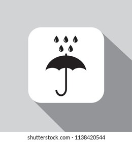 Vector icon umbrella