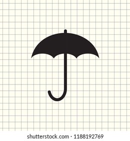 Vector icon umbrella