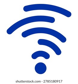vector icon of unconnected wi fi zone sign