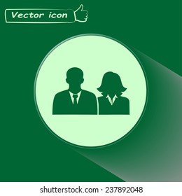 vector icon user group icon, Business Team Icon