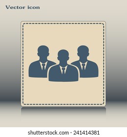 vector icon user group icon, Business Team Icon