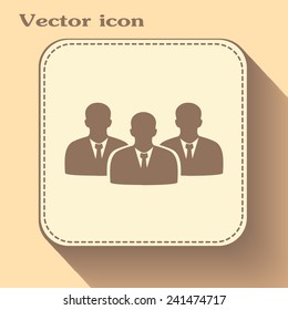 vector icon user group icon, Business Team Icon