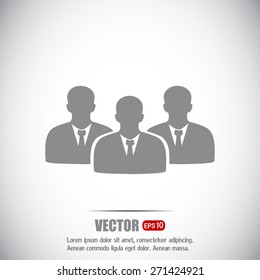 vector icon user group icon, Business Team Icon