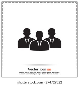 vector icon user group icon, Business Team Icon