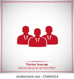 vector icon user group icon, Business Team Icon
