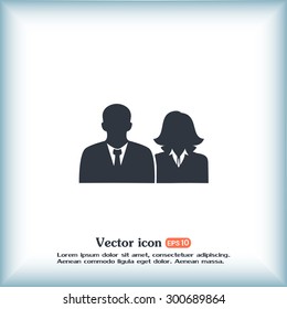 vector icon User group icon, Business Team Icon