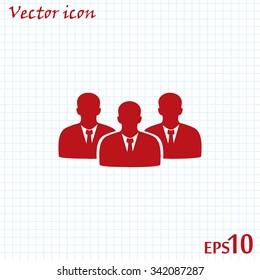 vector icon user group icon, Business Team Icon